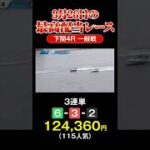 【下関競艇】9月26日の最高配当　下関競艇4R　12万舟